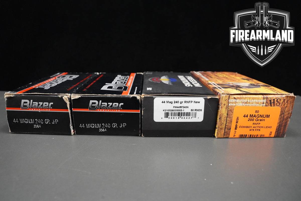 44 Mag Ammo 44-Mag Ammunition 200 ROUNDS