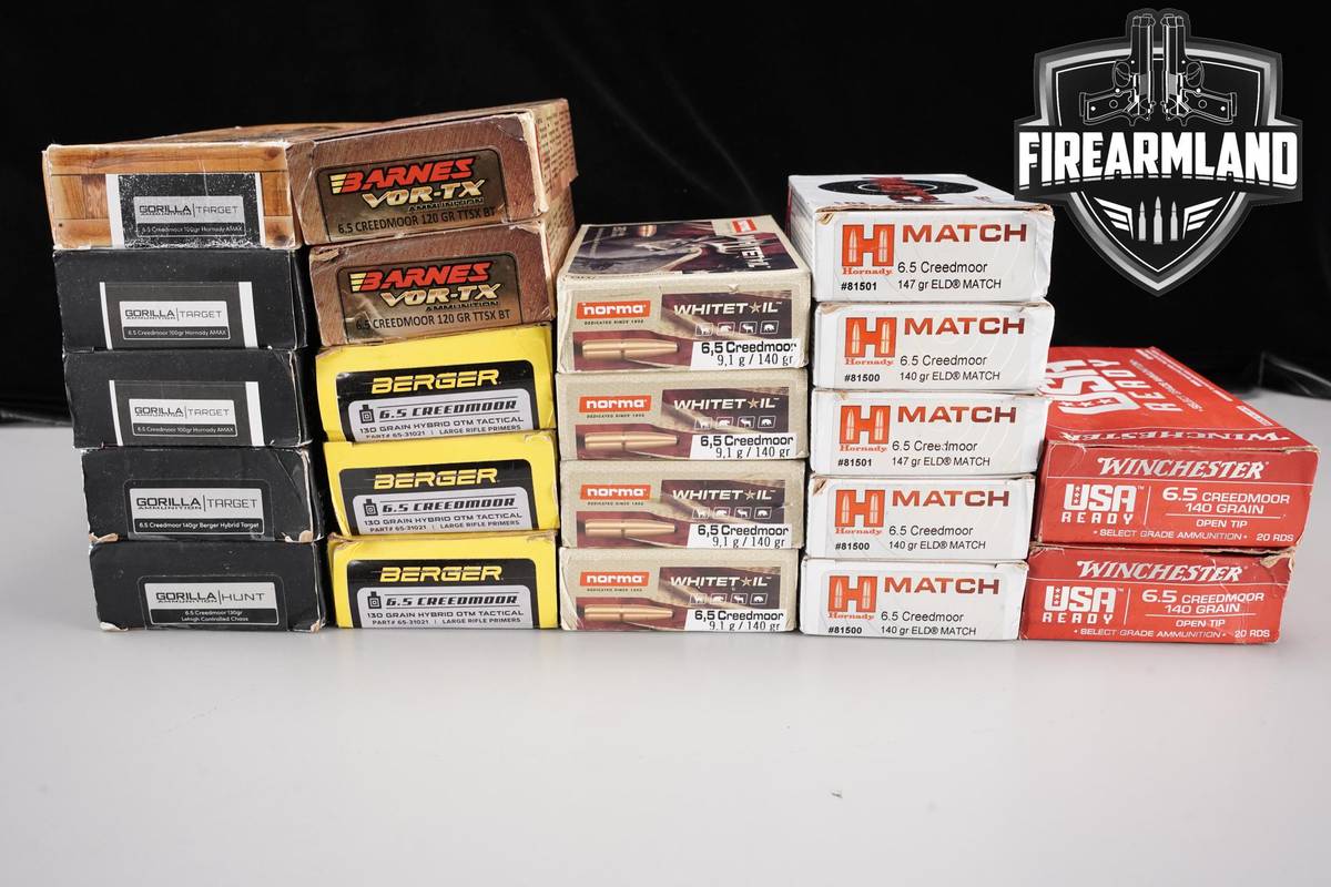 420 RDS! 6.5 Creedmoor Ammo 6.5CM
