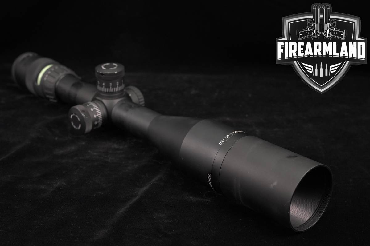 Trijicon AccuPoint 5-20x50 SFP MOA Green Dot Duplex Reticle 30mm Tube Scope