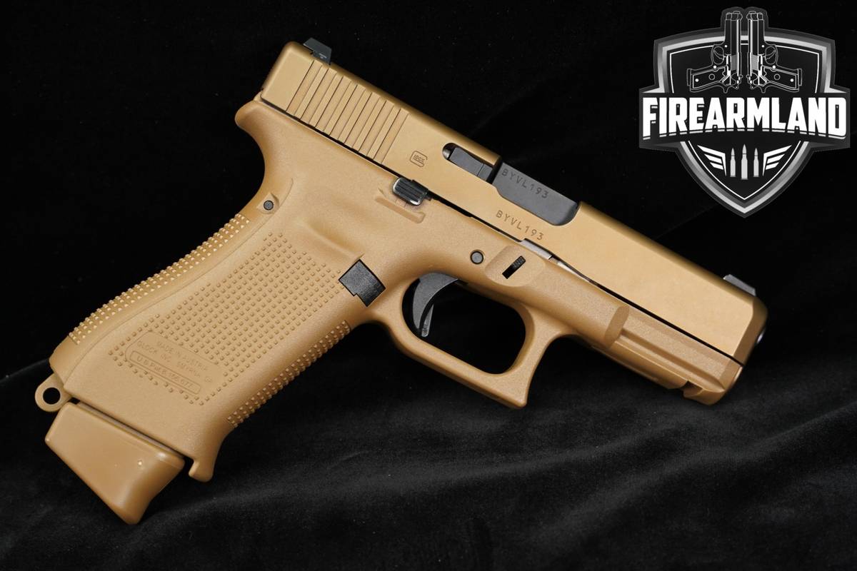 Glock 19X Rebuilt Crossover 9mm Coyote G19X +3 MAGS & ORIG CASE
