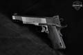 Springfield Armory 1911-A1 Loaded Blackened Stainless .45 ACP Two-Tone Black & Stainless in Very Good Condition Image 5