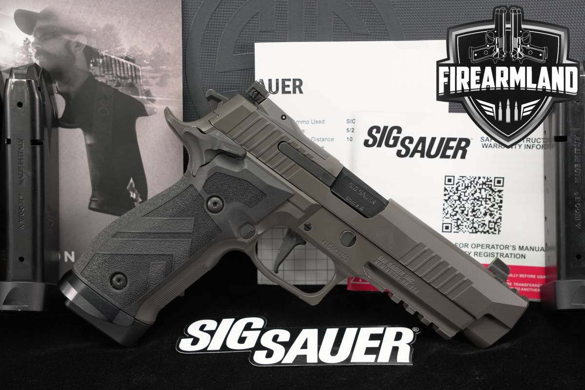 Sig Sauer P226 XFIVE Legion SAO 9mm 4.4" P-226 +4 MAGS, OG CASE & HOLSTER