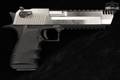 Magnum Research Desert Eagle Mark XIX L6, Integral Muzzle Brake (IMB) .50 AE Two-Tone Stainless in Excellent Condition Image 4