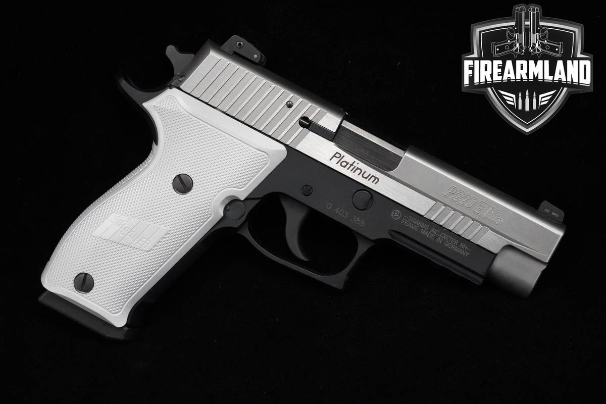 Sig Sauer P220 Elite Platinum 45 ACP 4.4" Stainless Sig-Sauer P220-Elite