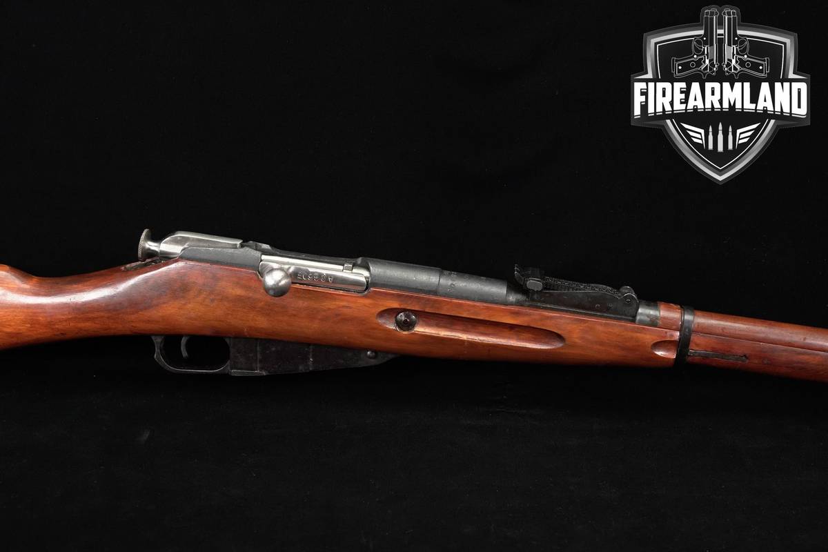 WWII 1942 Izhevsk Arsenal Mosin-Nagant Model 91/30 7.62x54R 29" Hardwood