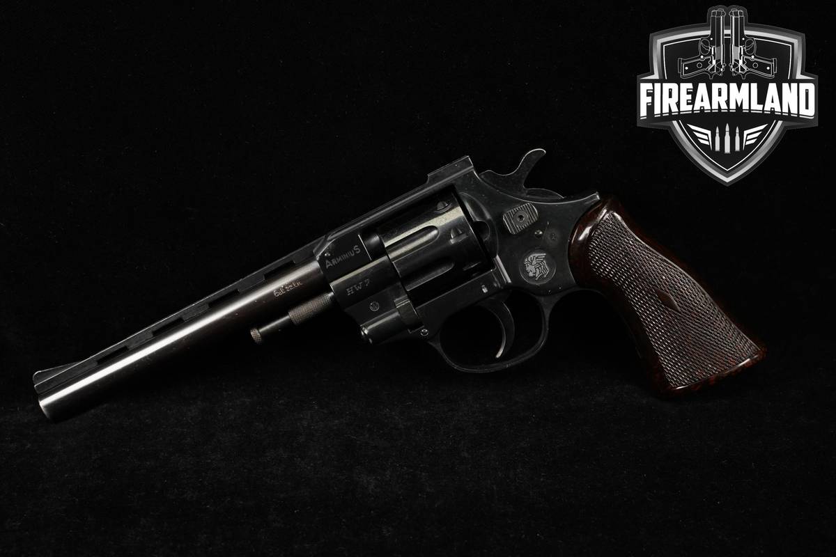VENT RIB Arminus HW 7 22LR 6" Blued DA/SA HW7 Revolver