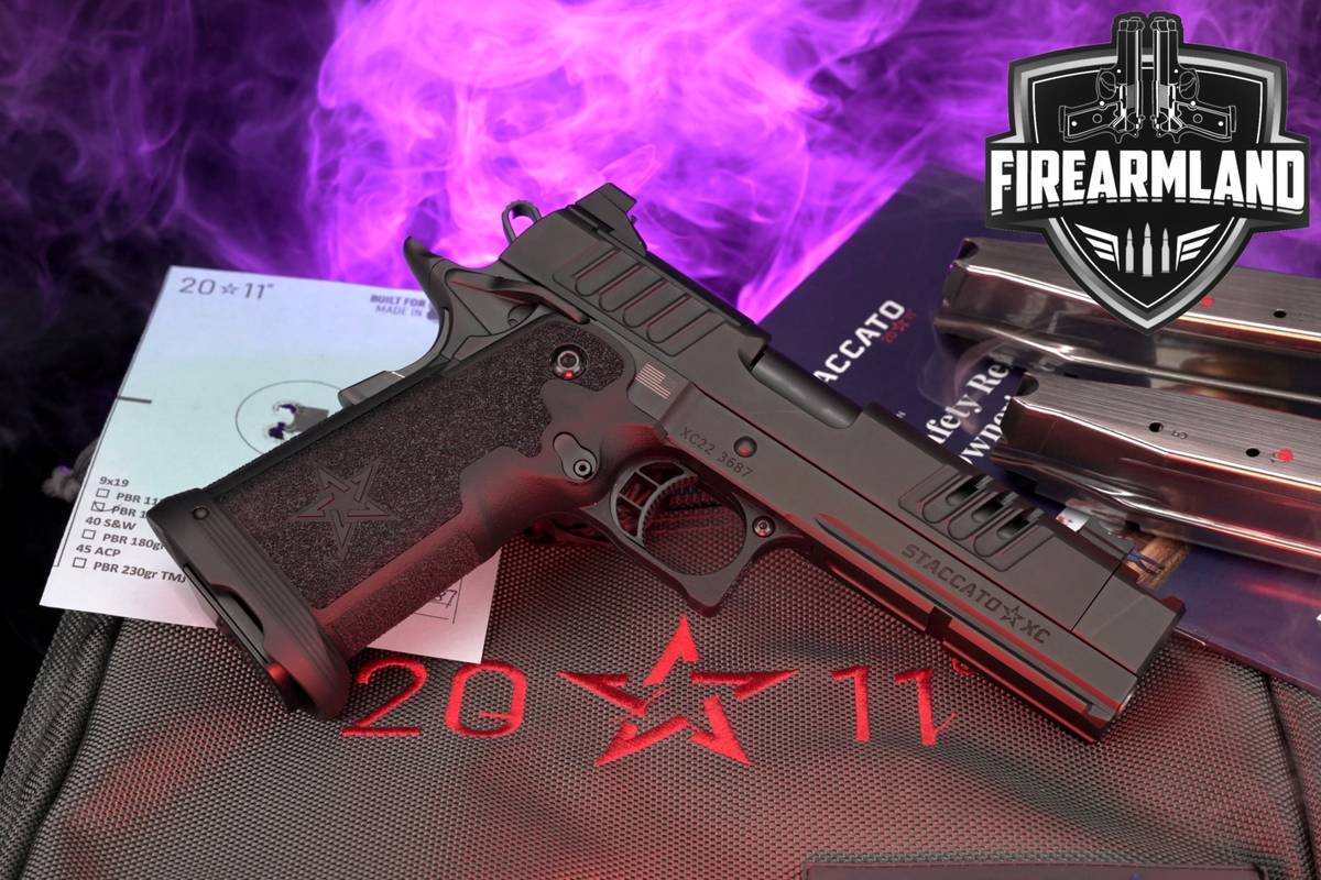 Staccato XC 9mm Optics-Ready STI 1911 2011 ISLAND COMP +3 MAGS & ORIG CASE
