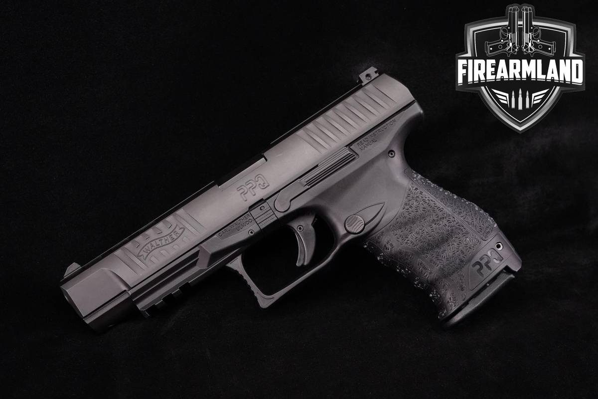 GERMAN-ENGINEERING! Walther PPQ M2 Long Slide 9mm 5" +4 MAGS & ORIG CASE