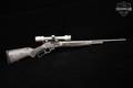 2007 Marlin Firearms Co. Model 308MXLR .308 Marlin Express Satin Stainless & Grey Laminate in Very Good Condition Image 3