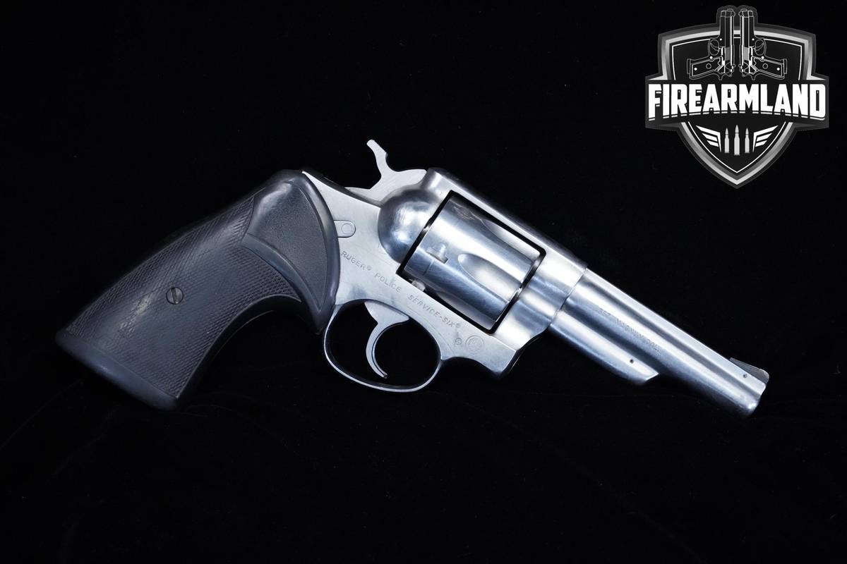 1977 Ruger Police Service Six 357 Magnum 4" Ruger-Police Service-Six DA/SA