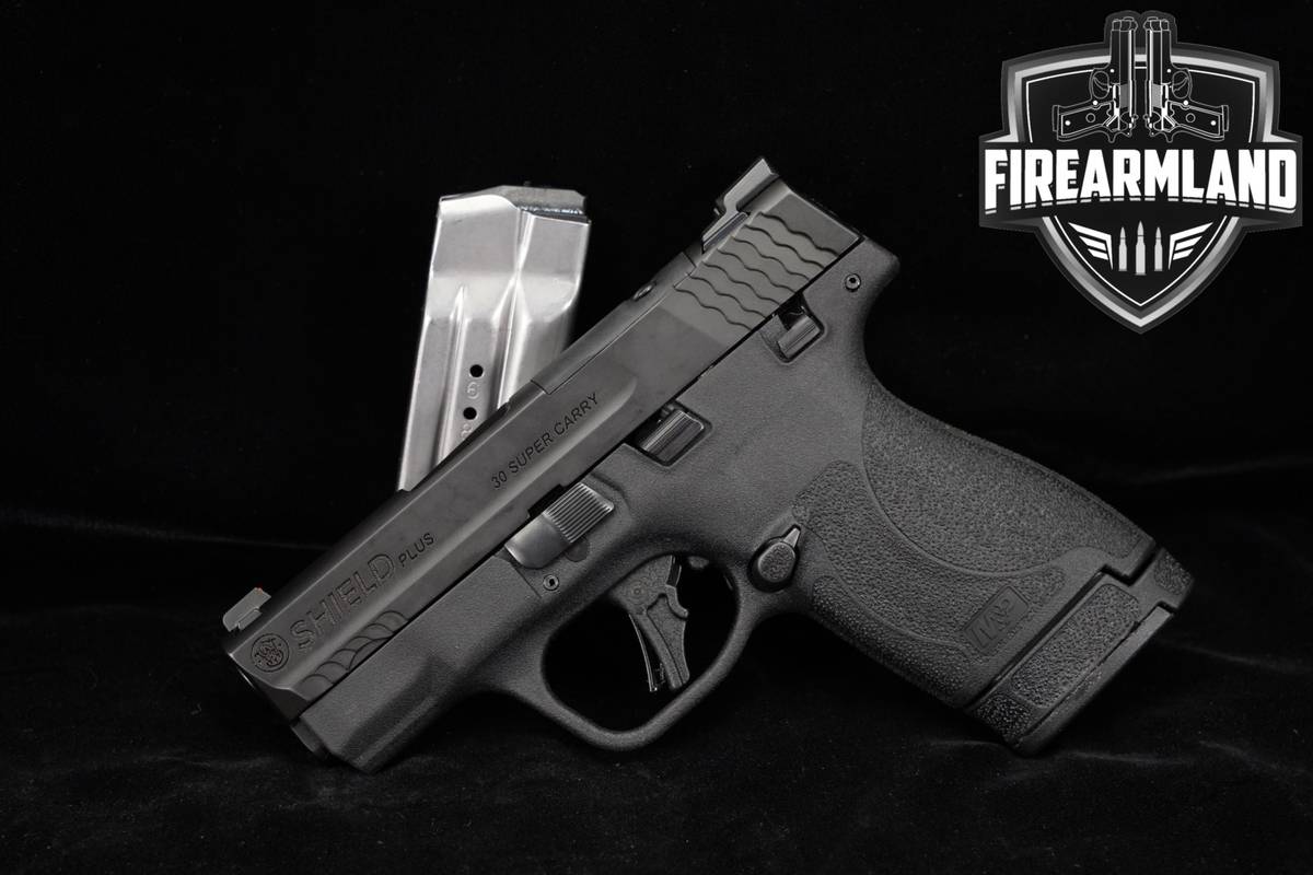 Smith & Wesson M&P Shield Plus NTS Optics-Ready S&W 30 Super Carry +2 MAGS