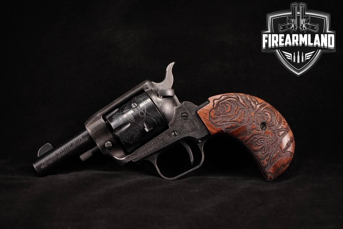 ENGRAVED Heritage Manufacturing Barkeep 22LR 2.68"