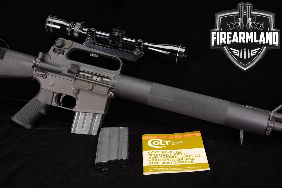 PRE-BAN 1988-1989 Colt AR-15 A2 Sporter II 223 Rem AR15 20" +2 MAGS