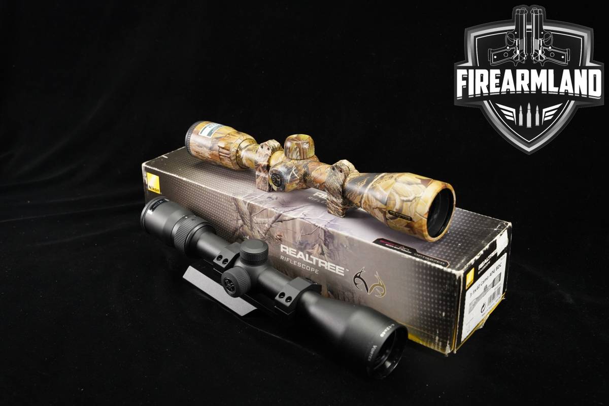 TWO SCOPE LOT 2 Pack Nikon Vortex Riflescope Scopes