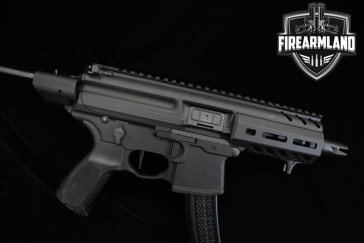 Sig Sauer MPX-K 9mm AR-9 AR 4.5" Sig-Sauer-MPX-K PDW Timney Trigger