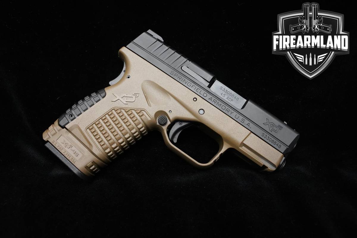 Springfield Armory XDs 45 3.3 45 ACP 3.3" Springfield XDs 2 MAGS & ORIG BOX