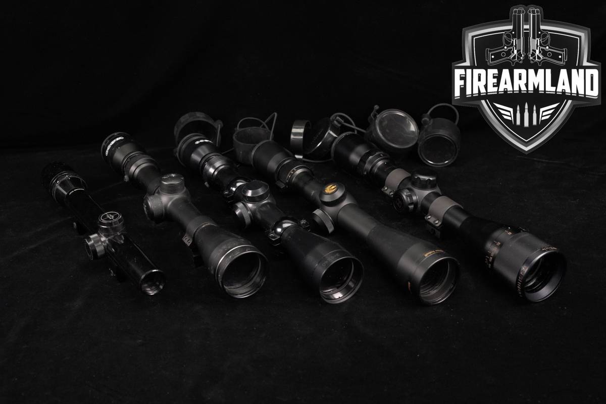 FIVE SCOPE LOT 5 Pack Bushnell Nikon Tasco Riflescope Scopes