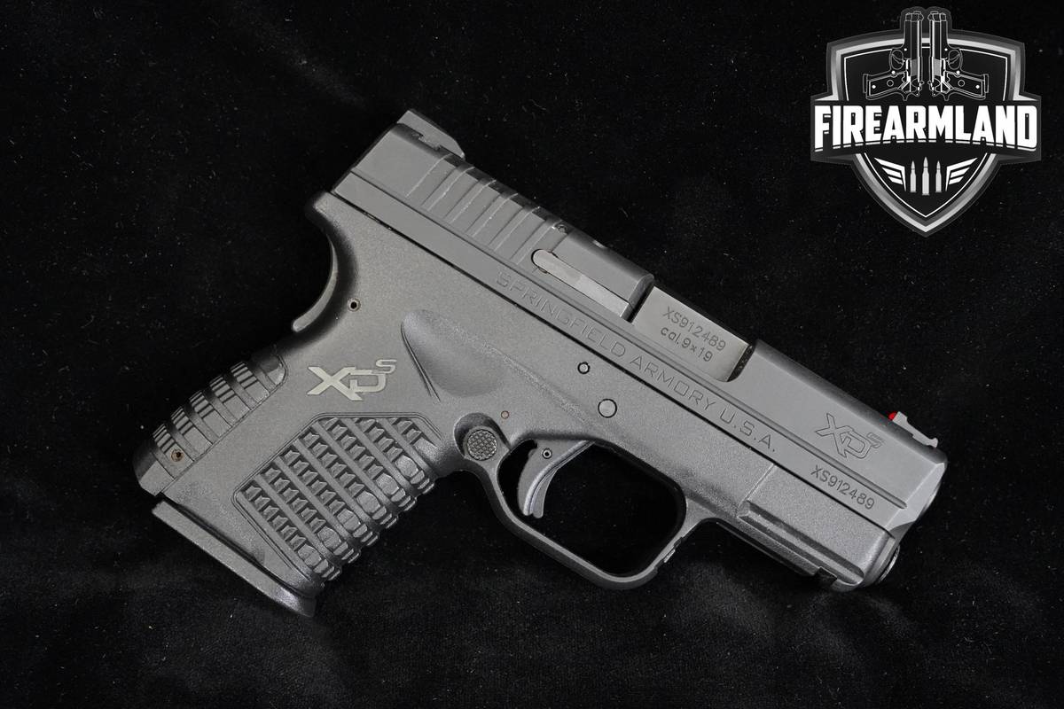 Springfield Armory XDS-9 3.3 9mm 3.3" XDS-9 XDS9 3MAGS, ORIG CASE & HOLSTER