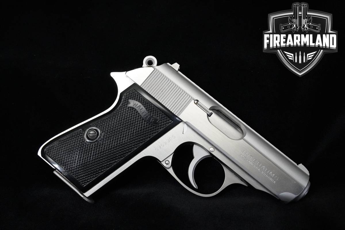 1992 Walther PPK/S Stainless 380 ACP 3.9" Walther-PPK/S +2 MAGS & ORIG CASE