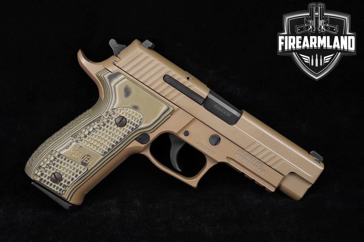 Sig Sauer P226 Elite Scorpion (California Compliant) 9mm 4.4" FDE +4 MAGS