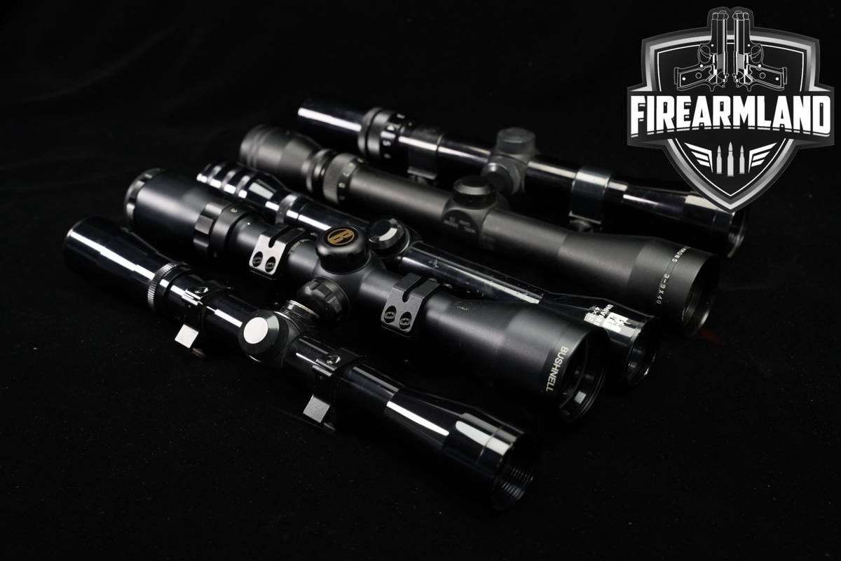 FIVE SCOPE LOT 5 Pack Universal Bushnell Simmons Riflescope Scopes