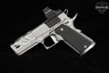 Nighthawk Custom Alpha Hawk 9mm Luger Silver in Very Good Condition Image 4