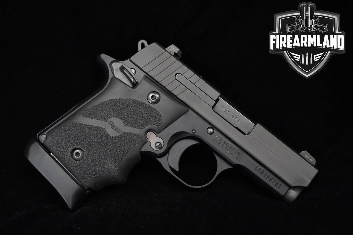 Sig Sauer P938 9mm 1911 Sig-Sauer P938 1911 Sig-P-938 +ORIG CASE & HOLSTER
