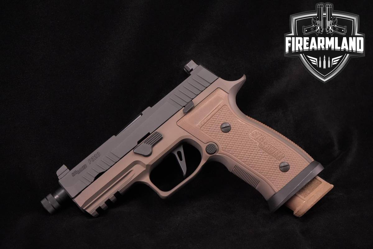 Sig Sauer P320 AXG Combat Custom Works Limited Edition 9mm P-320 +6 MAGS