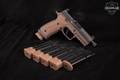Sig Sauer P320 AXG Combat Custom Works Limited Edition 9mm Luger Two-Tone FDE in Very Good Condition Image 2