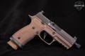 Sig Sauer P320 AXG Combat Custom Works Limited Edition 9mm Luger Two-Tone FDE in Very Good Condition Image 3