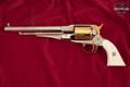 F.lli Pietta 1858 New Model Army Texas Limited Edition; Sportsman's Guide Limited Edition; 1 of 5,000 (1992) .44 Two-Tone Silver & Gold in Excellent Condition Image 3