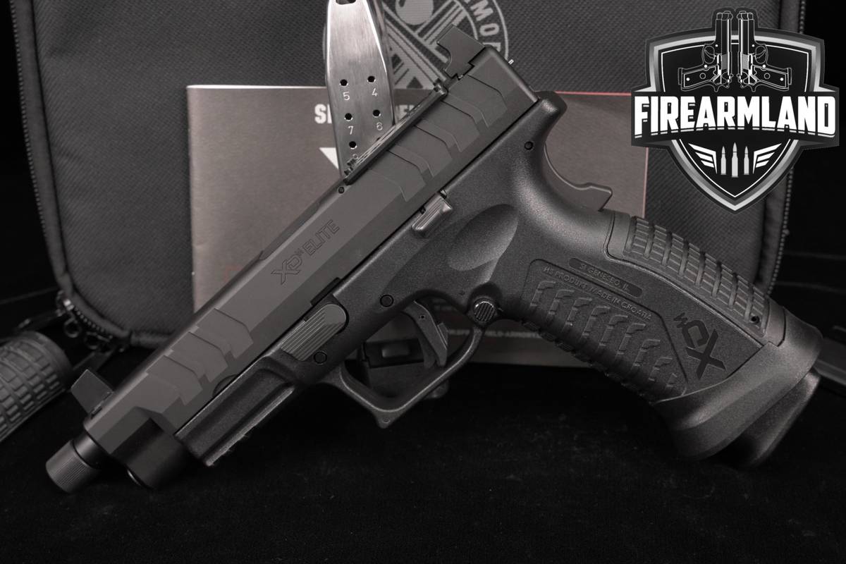 Springfield Armory XD-M Elite 4.5" OSP THREADED 9mm XDM +2 MAGS, ORIG BOX