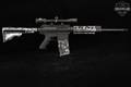DPMS Panther Arms LR-308 .308 Win. Black & Skull Camo in Good Condition Image 3