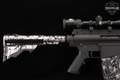 DPMS Panther Arms LR-308 .308 Win. Black & Skull Camo in Good Condition Image 4