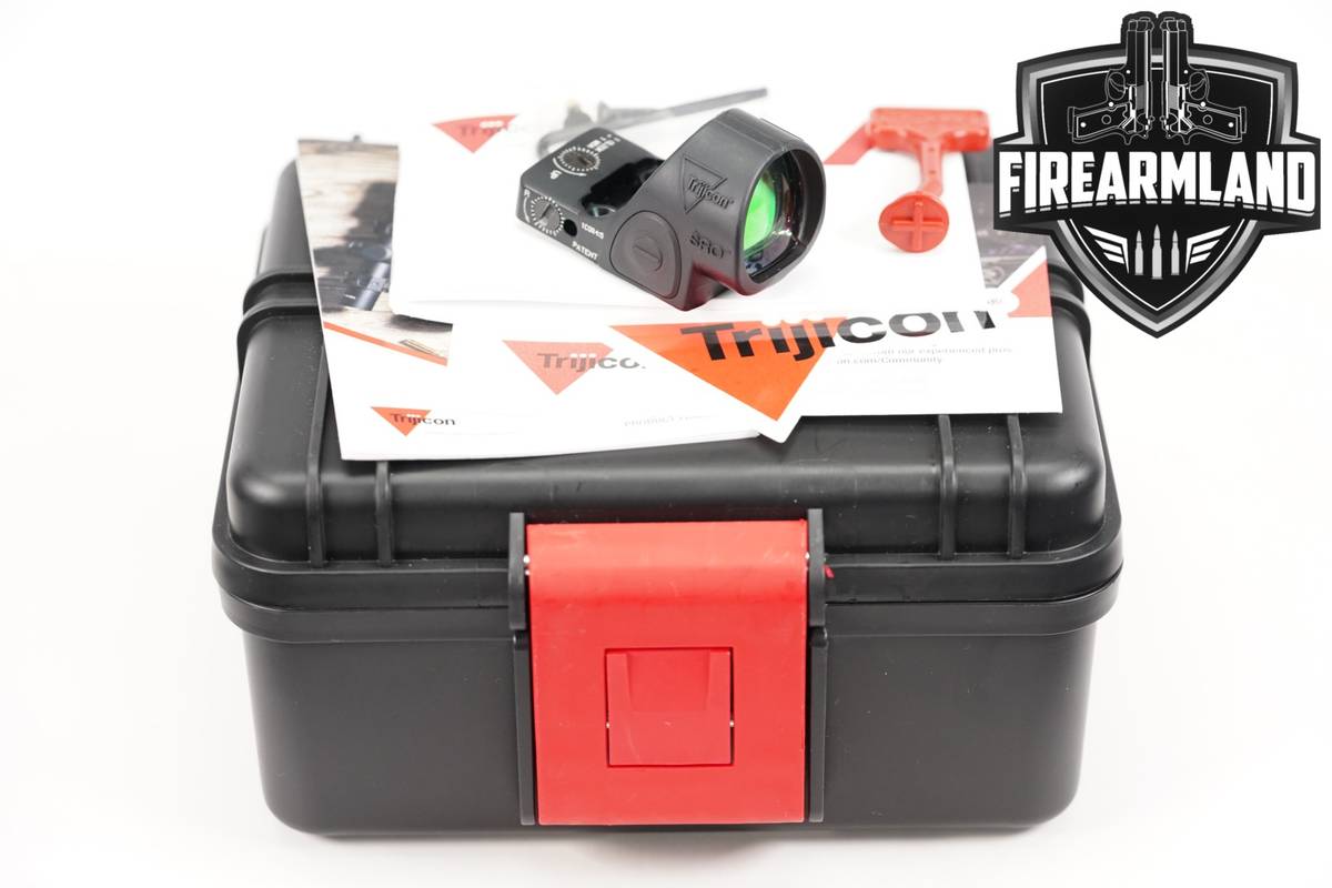 Trijicon SRO3 5 MOA Red Dot Sight Specialized Reflex Optic SRO 3 +ORIG CASE