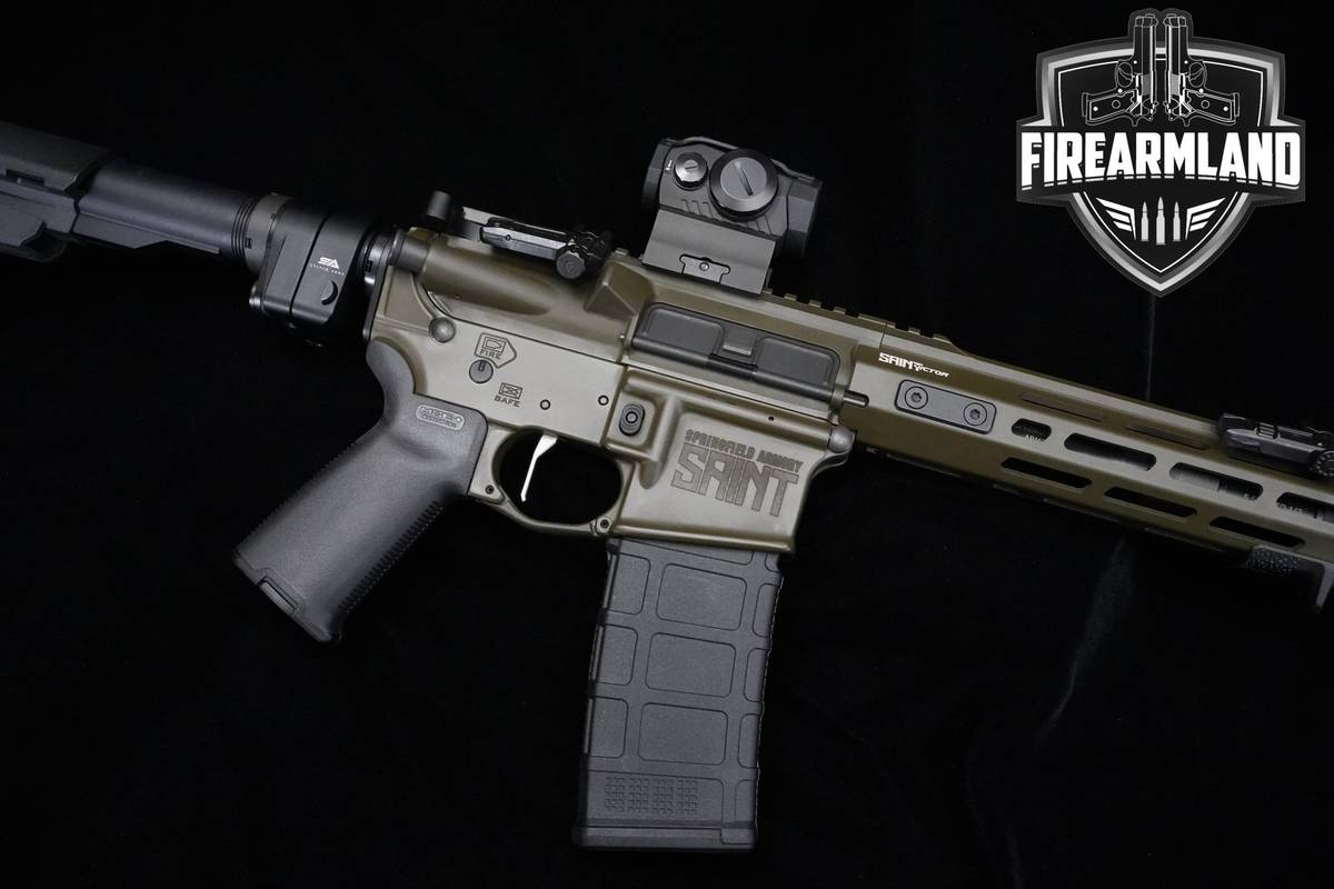Springfield Armory Saint Victor 5.56 NATO OD Green +Sig Sauer ROMEO5 OPTIC