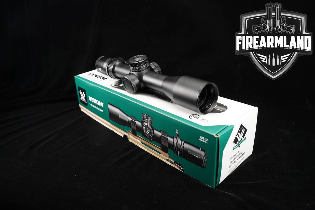 Vortex Optics Venom 3-15x44 FFP Parallax Adjustment MOA Scope +ORIG BOX