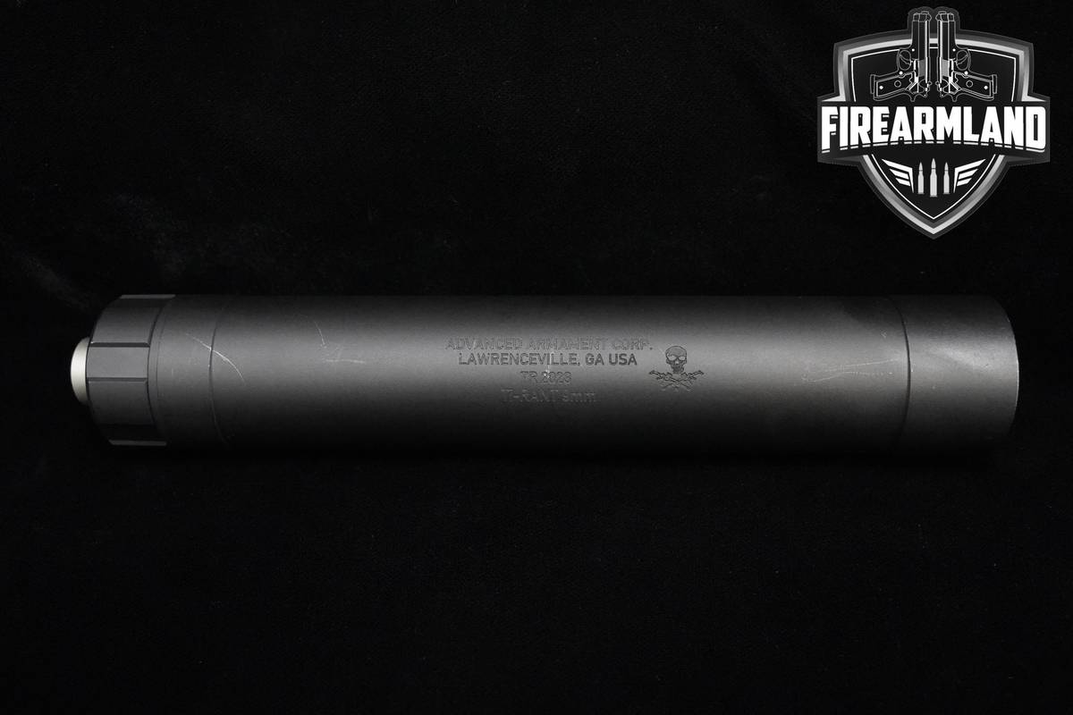 Advanced Armament Corp AAC Ti-RANT 9mm Suppressor NFA Black PVD +ORIG BOX