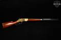 Cimarron Firearms Model 1866 Yellowboy Rifle .45 Colt Polished Brass in Very Good Condition Image 4