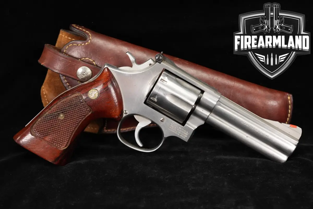 1983 Smith & Wesson Model 686 No Dash S&W 357 Magnum 4" Stainless M686
