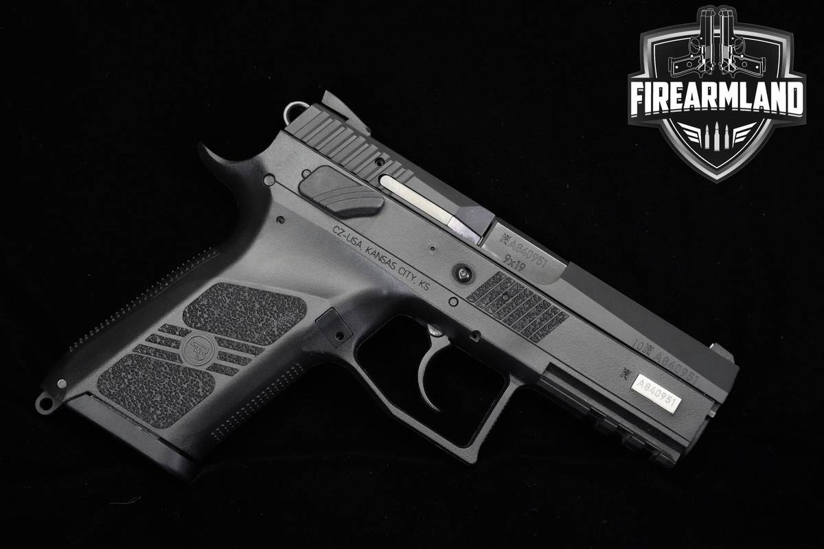 CZ 75 P-07 Duty 9mm 3.75" Black Polycoat CZ P07 +ORIG CASE