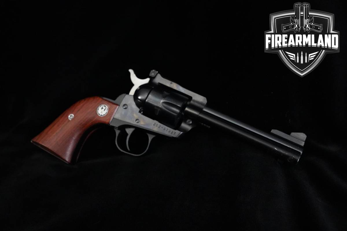 1994 Ruger New Model Single-Six .22 LR/.22 WMR 4.62" Blued Ruger +ORIG CASE