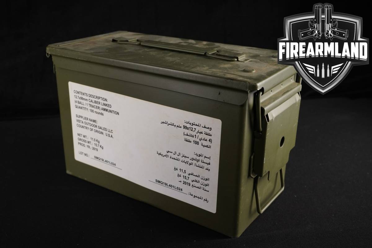 100 RDS! .50 BMG Ammo Ammunition TRACER!