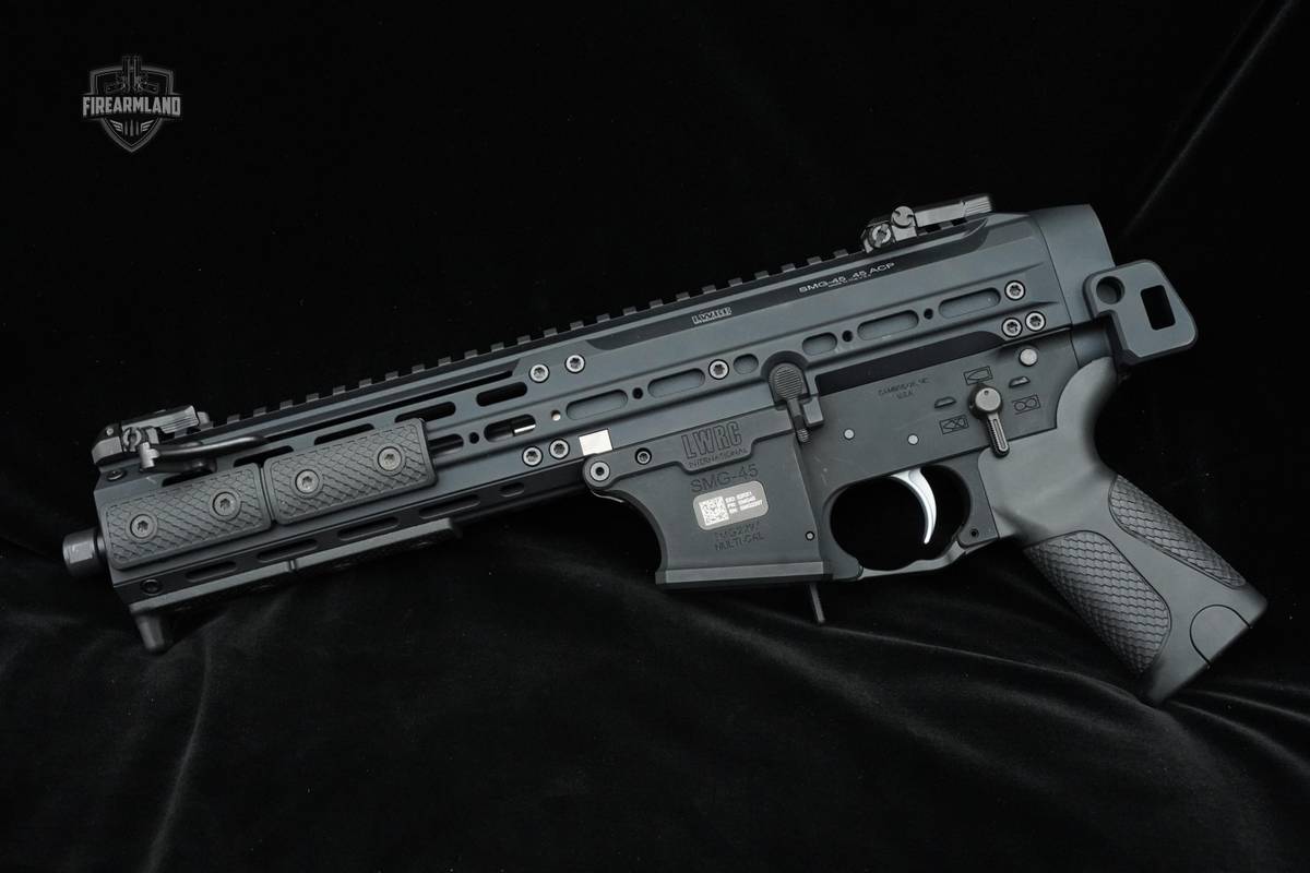 LWRC SMG-45 45ACP Pistol LWRC 45 SMG45 Pistol Tactical Assault AR15 45 Auto
