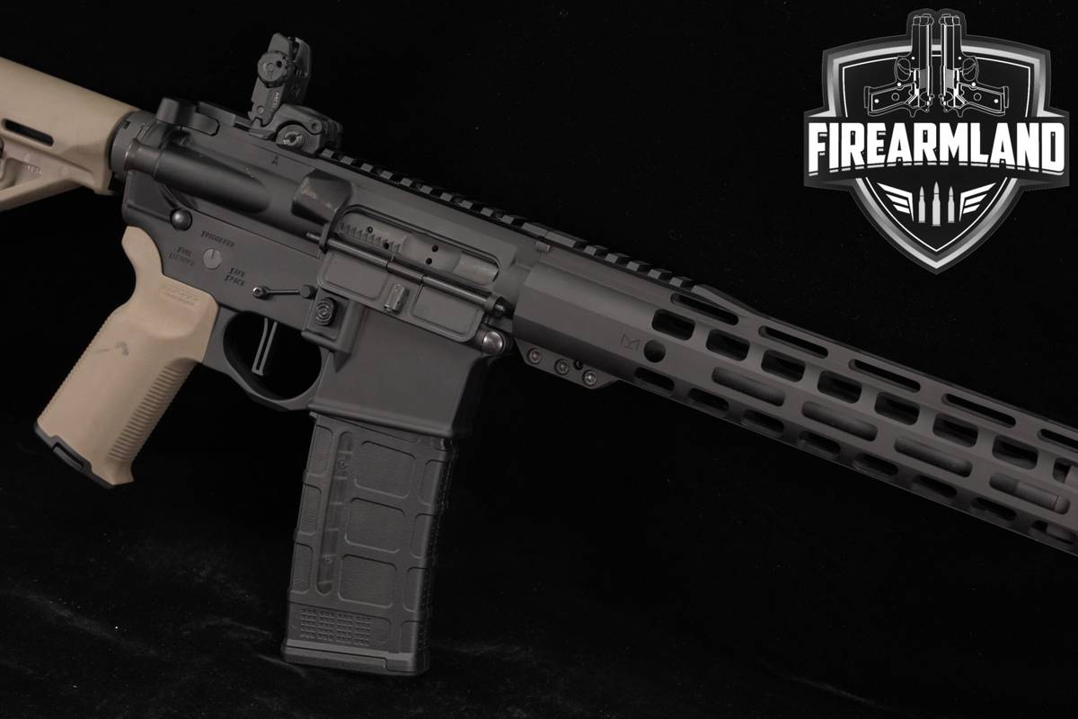 Spikes Tactical ST-15 Snowflake 5.56 NATO AR15 Black & FDE ST15 AR M-LOK