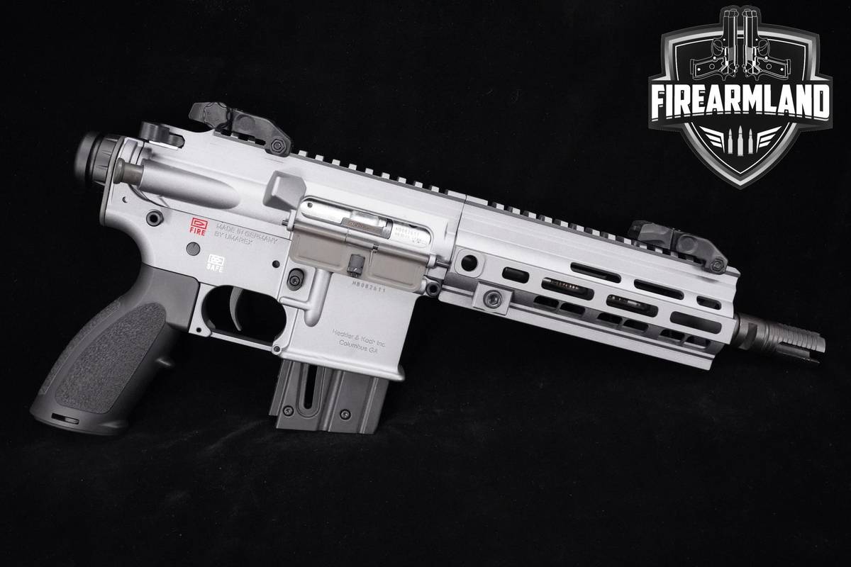 Heckler & Koch (H&K-HK) Umarex 416 22LR 8.5" Silver H&K-HK HK-416 +ORIG BOX
