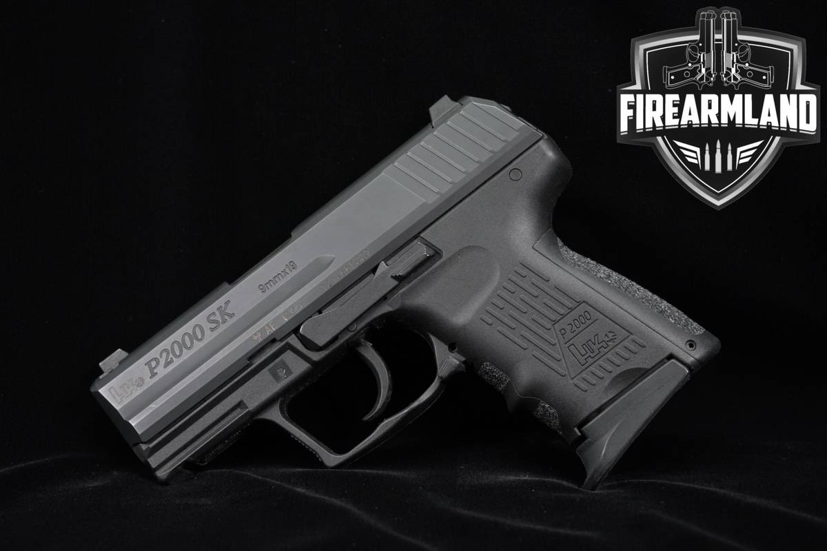 Heckler & Koch P2000SK V3 9mm 3.26" P2000 +2 MAGS & ORIG CASE