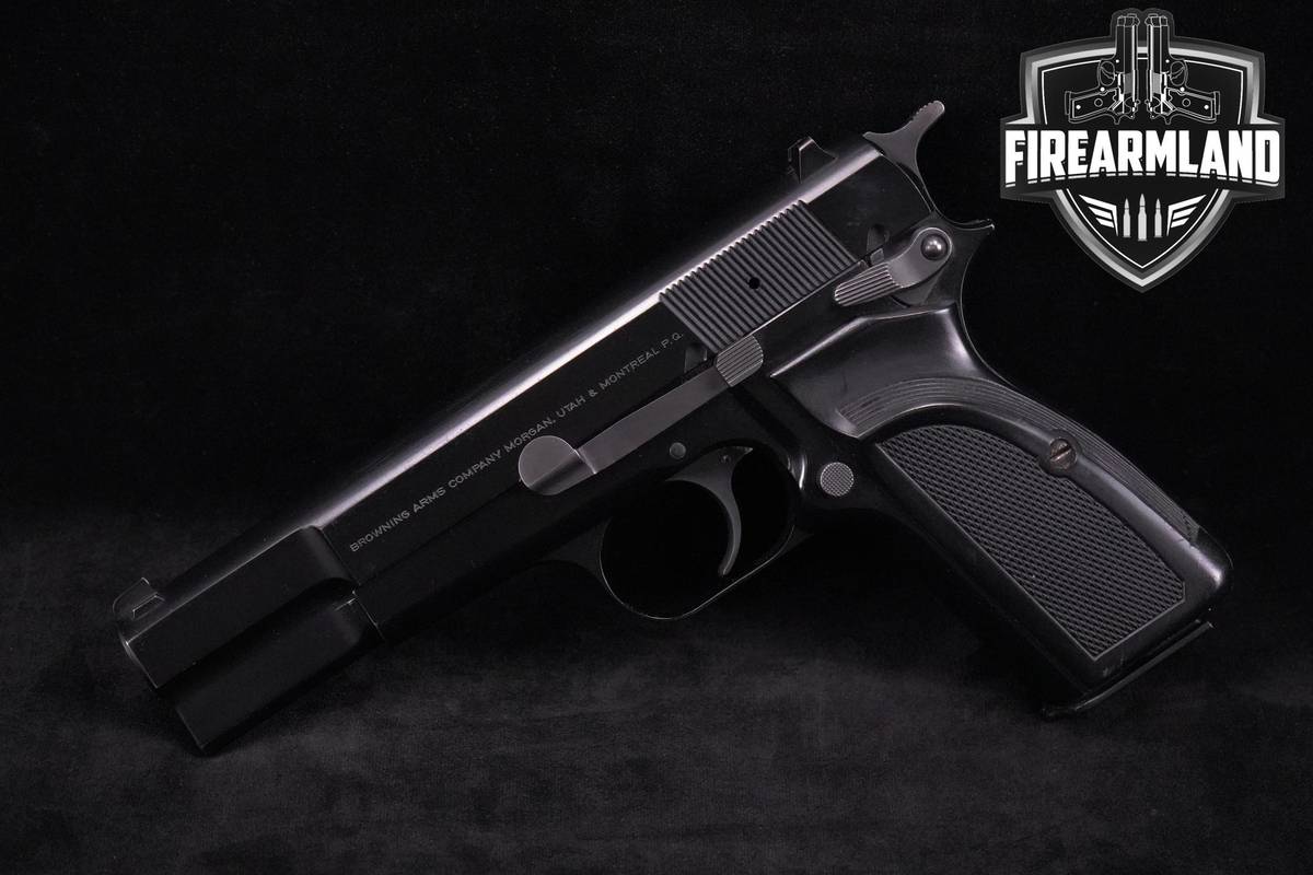 Browning Hi-Power MKIII Single Action 9mm 4.6" +ORIG CASE