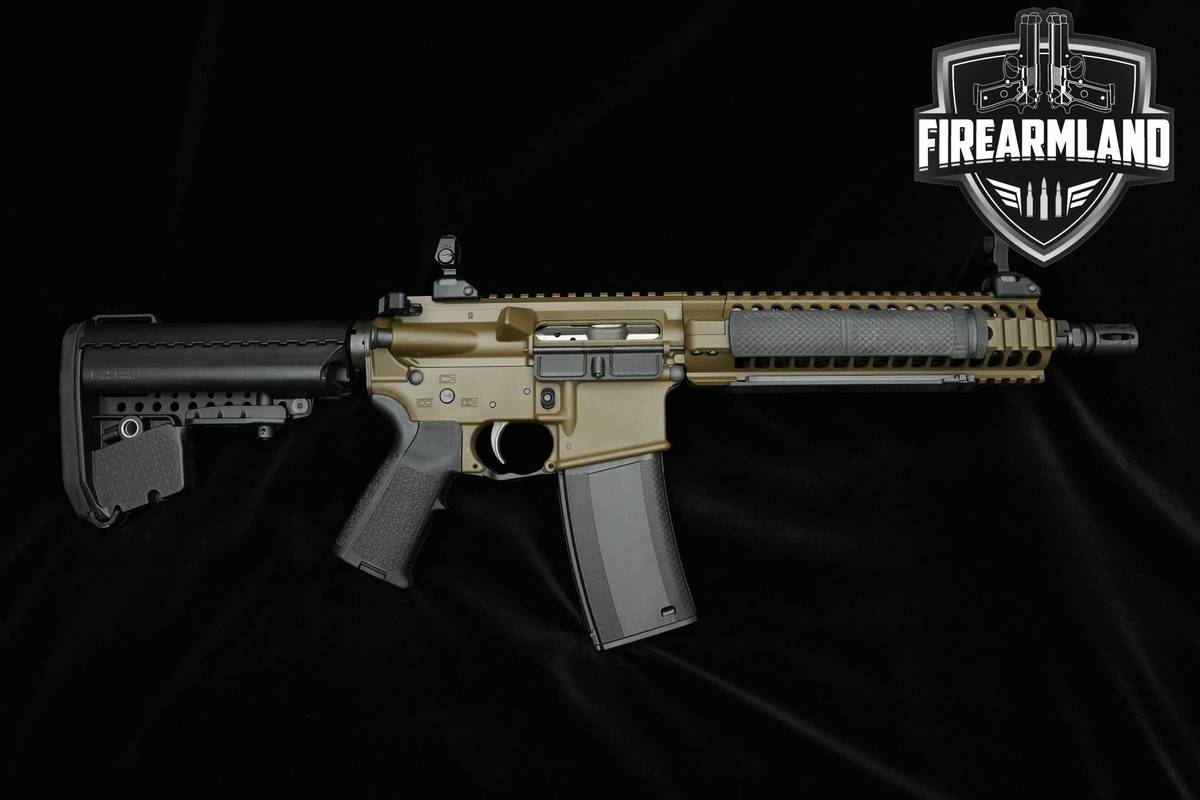 LWRC SBR M6 5.56 NATO 10.5" FDE AR-15 AR15 AR M6 LWRC M6A2