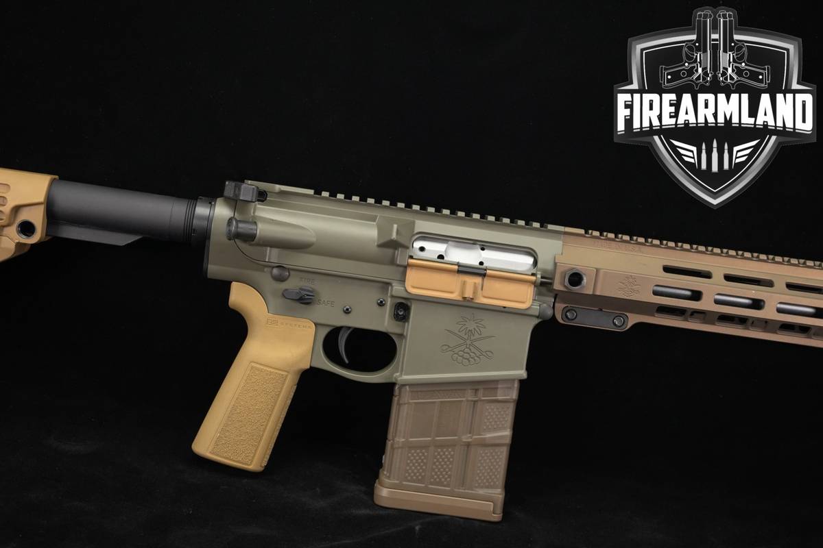 Palmetto State Armory PSA SABRE-10 308 Win OD Green/Tan AR10 12.5 RAPTOR LT